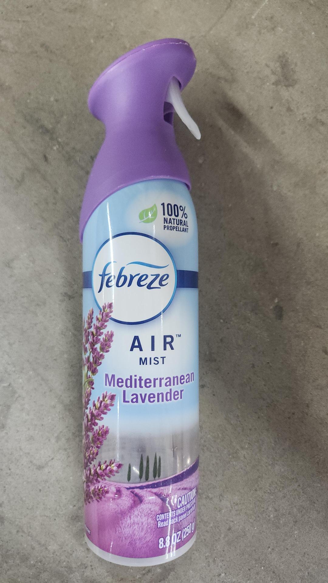 FEBREZE Air Mist Mediterranean Lavender 8.8OZ (Pack of 6)