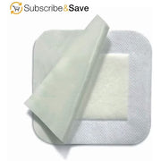 Dukal Island Dressing 4" x 4" | 25 Pack Sterile Adhesive Wound Dressings with Non-Adherent Pad | Latex-Free, Single-Use