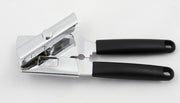 Chef Craft Heavy Duty Can Opener with Bottle Opener – 7.5 Inch, Black & Silver