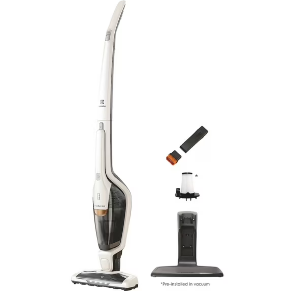 Electrolux Ergorapido Cordless 2-in-1 Vacuum EHVS2510AW - White