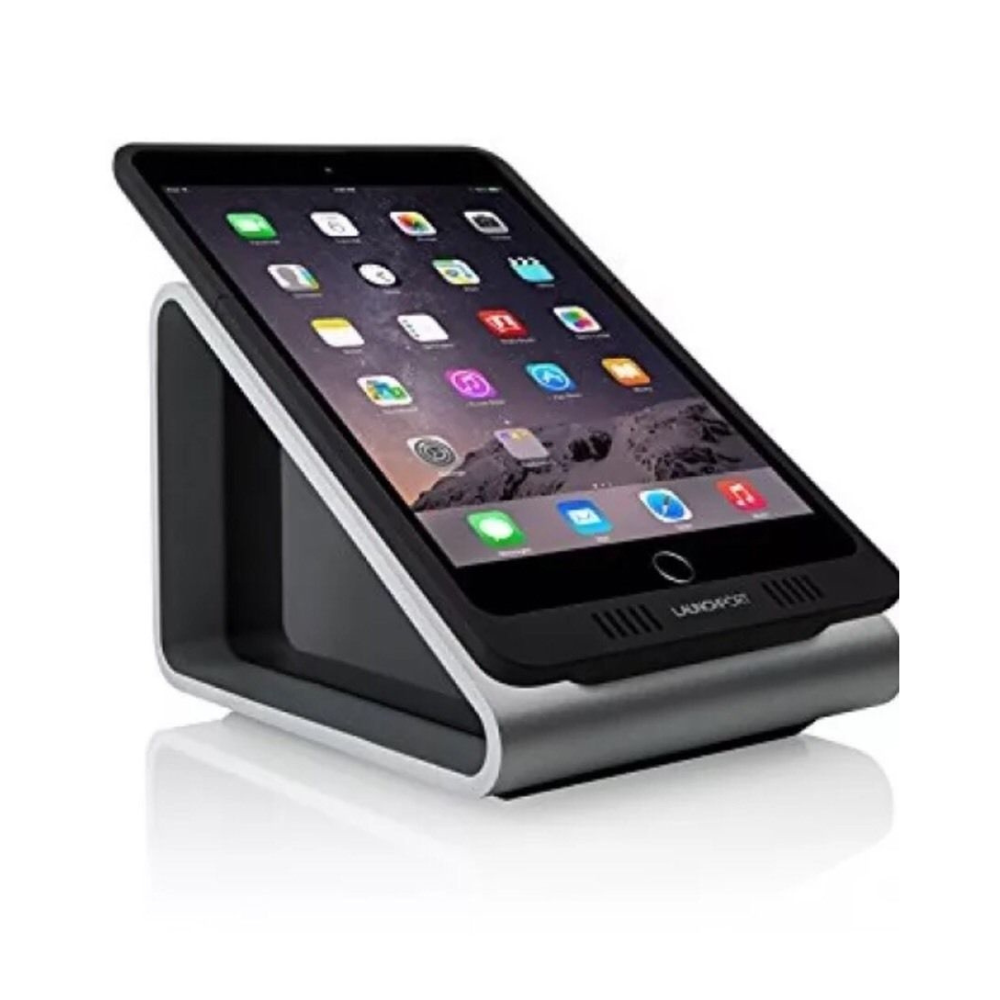 IPort LaunchPort BaseStation - Wireless Charging Stand + AC Power Adapter - Black