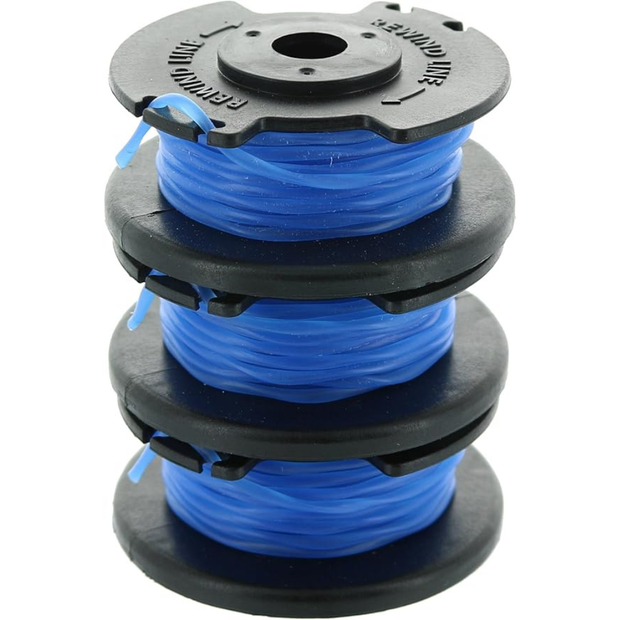 Ryobi ONE+ AC14RL3A .065" Replacement Line and Spool [VERIFY: 3-Pack] – Compatible Ryobi Cordless String Trimmer Spools
