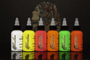 Bloodline Ink Professional Blacklight UV 6 Color Set – Premium UV-Reactive Ink for Art, Body Art & Creative Design | High-Performance Formula