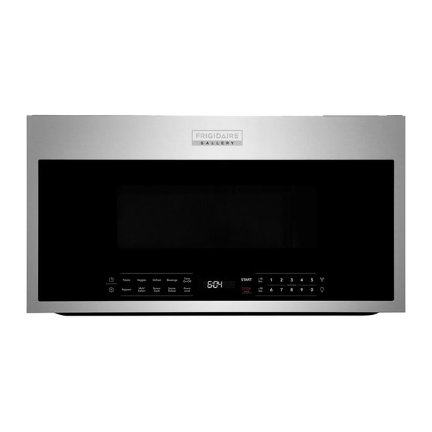 Frigidaire GMOS1964AF 30" Gallery Series Over the Range Microwave