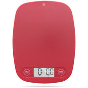 Greater Goods Digital Kitchen Food Scale, 11 lb Capacity, Cherry Red