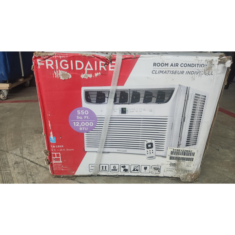 Frigidaire FFRE123WA1 12,000 BTU Window-Mounted Room Air Conditioner