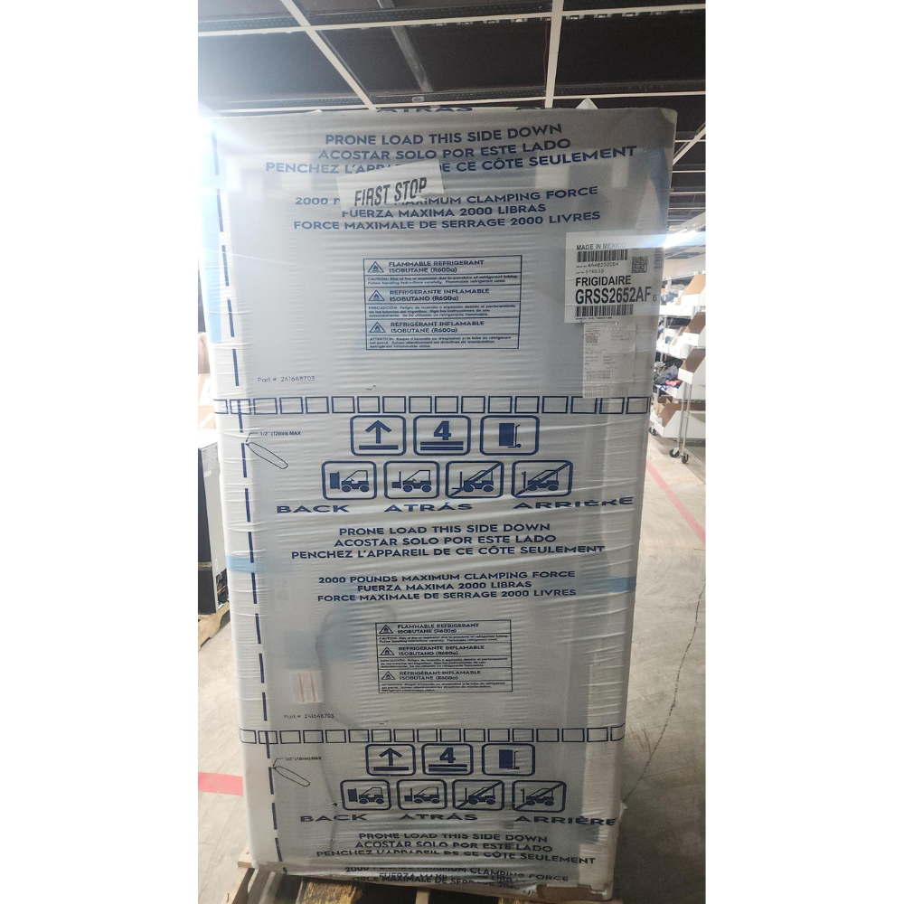 Frigidaire Gallery GRSS2652AF 25.6 Cu Ft Side-by-Side Refrigerator