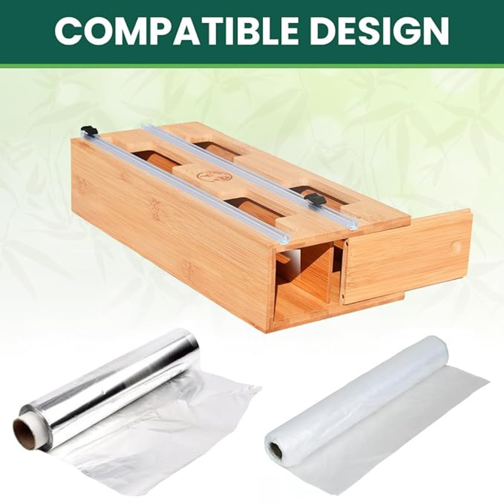 Earth's Dreams Bamboo Wrap Organizer - Countertop Storage Solution