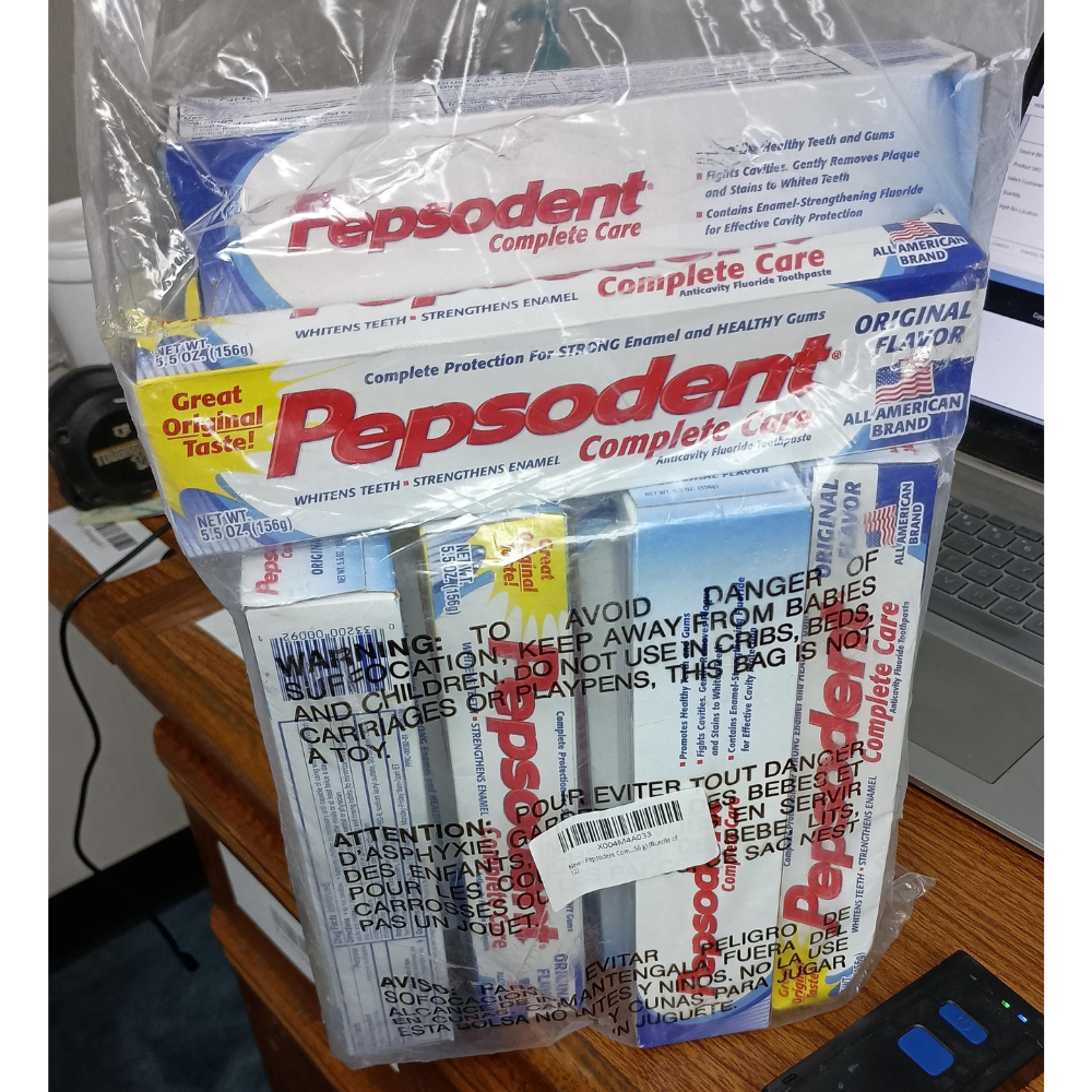 Pepsodent Complete Care Anticavity Fluoride Toothpaste Original Flavor