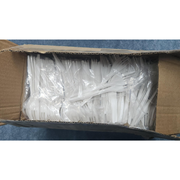 Boardwalk White Plastic Forks - 600 Count Bulk Pack