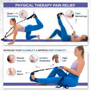 Adjustable Calf & Foot Stretcher Strap – Deep Stretch for Flexibility & Mobility