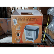 Foldable & Hangable Cabinet Door Trash Can – Space-Saving Kitchen Waste Bin, Compact Foldable Design, Cabinet Door Mount
