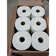 Boardwalk Hardwound One-Ply Bleached White Paper Towels - 6 Rolls