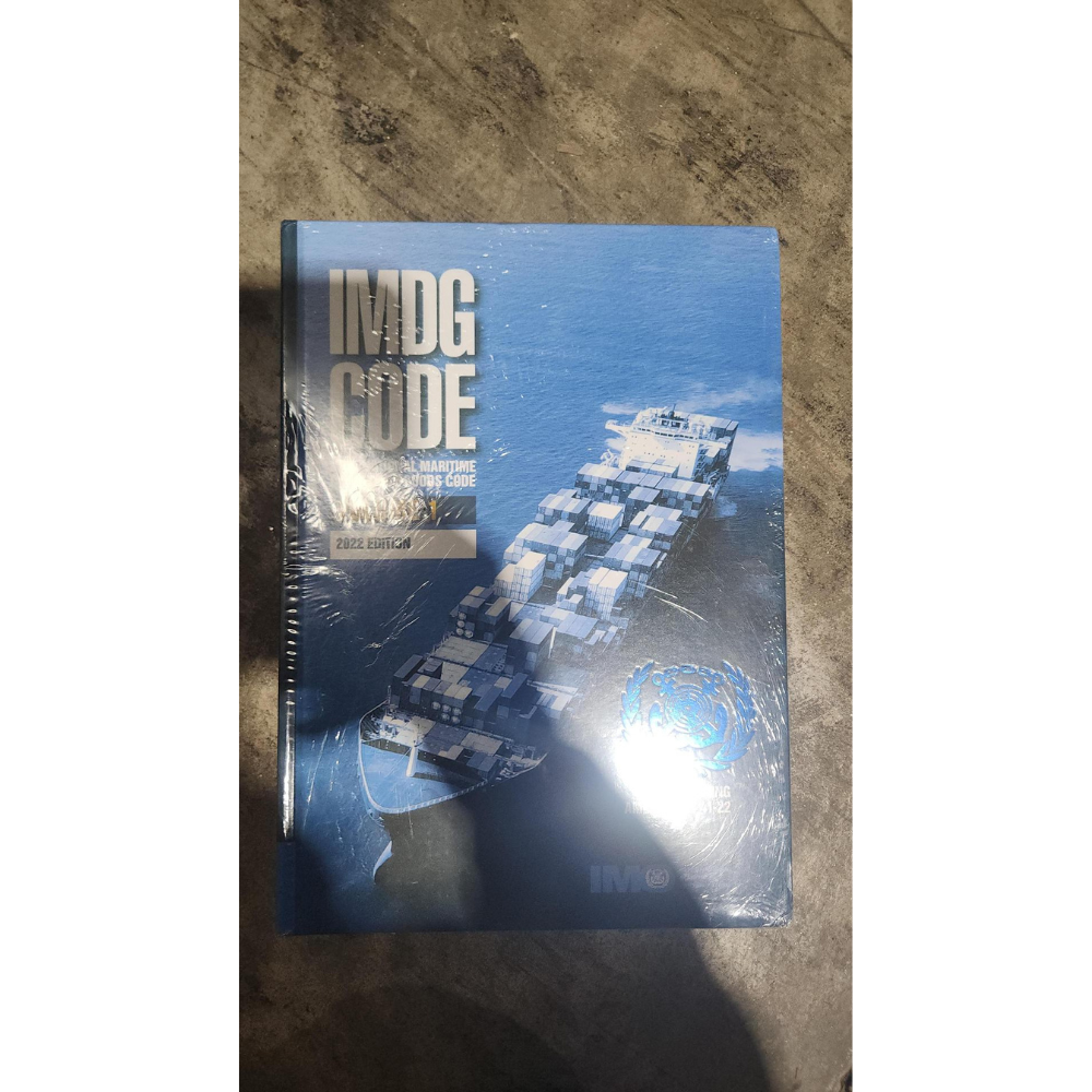 IMDG Code International Maritime Dangerous Goods Code Volume 1 - 2022 Edition