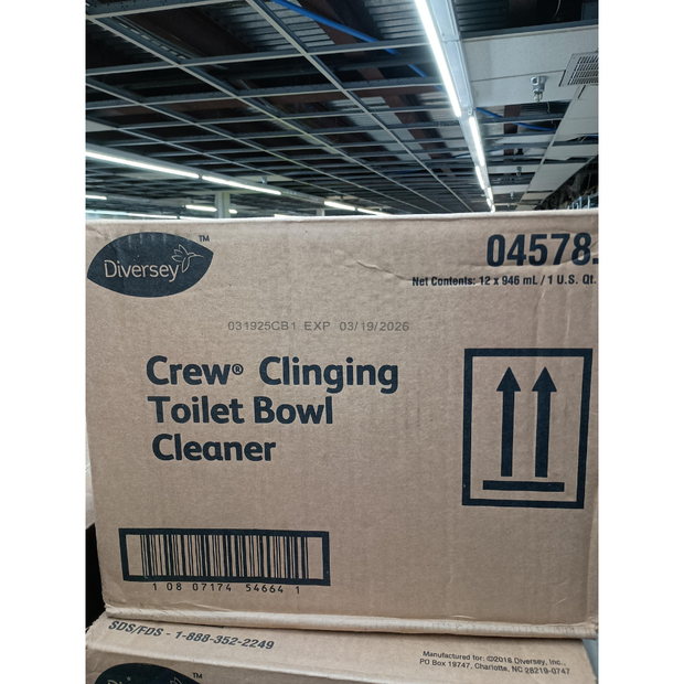 CREW Clinging Toilet Bowl Cleaner - Case of 12