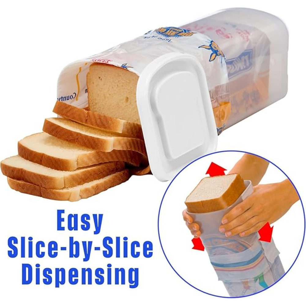 Buddeez Sandwich Size Bread Buddy Dispenser - Plastic Bread Box