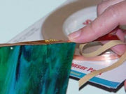 Studio Pro 7/32" Black-Lined Copper Foil Tape – 36 Yards, Stained Glass Foiling Tape, Easy-Pull Dispenser