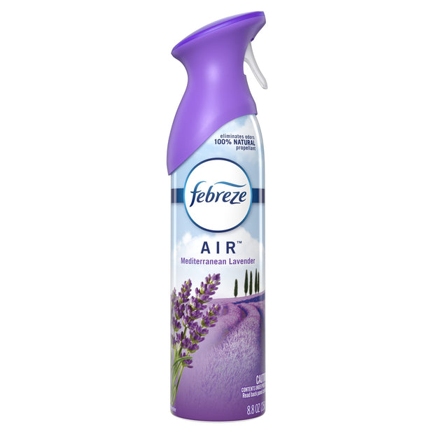 FEBREZE Air Mist Mediterranean Lavender - 8.8 oz (Pack of 6)