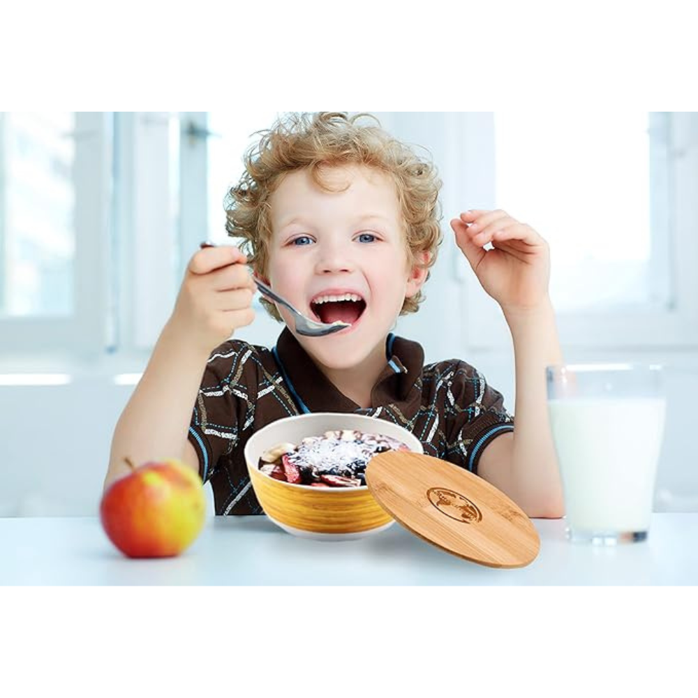 Earth's Dreams Bamboo Dinnerware Set - Reusable Eco-Friendly Dishes