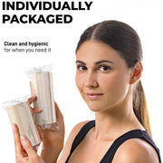 Naltars 4 Pack Cotton Elastic Bandage | Ace Wrap with Velcro 4 Inch Hook and Loop Closure | Reusable Compression Bandage
