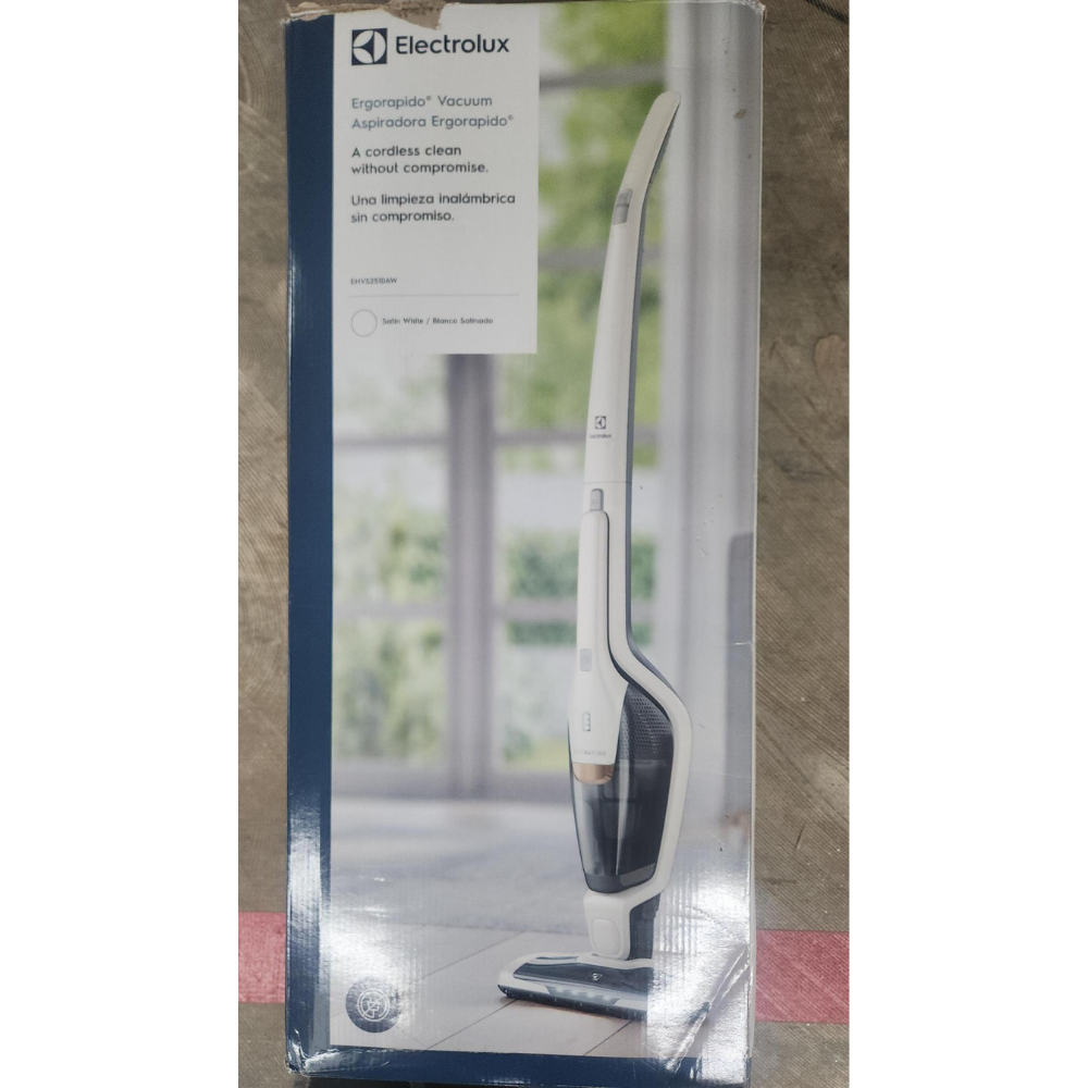 Electrolux Ergorapido Cordless 2-in-1 Vacuum EHVS2510AW - White