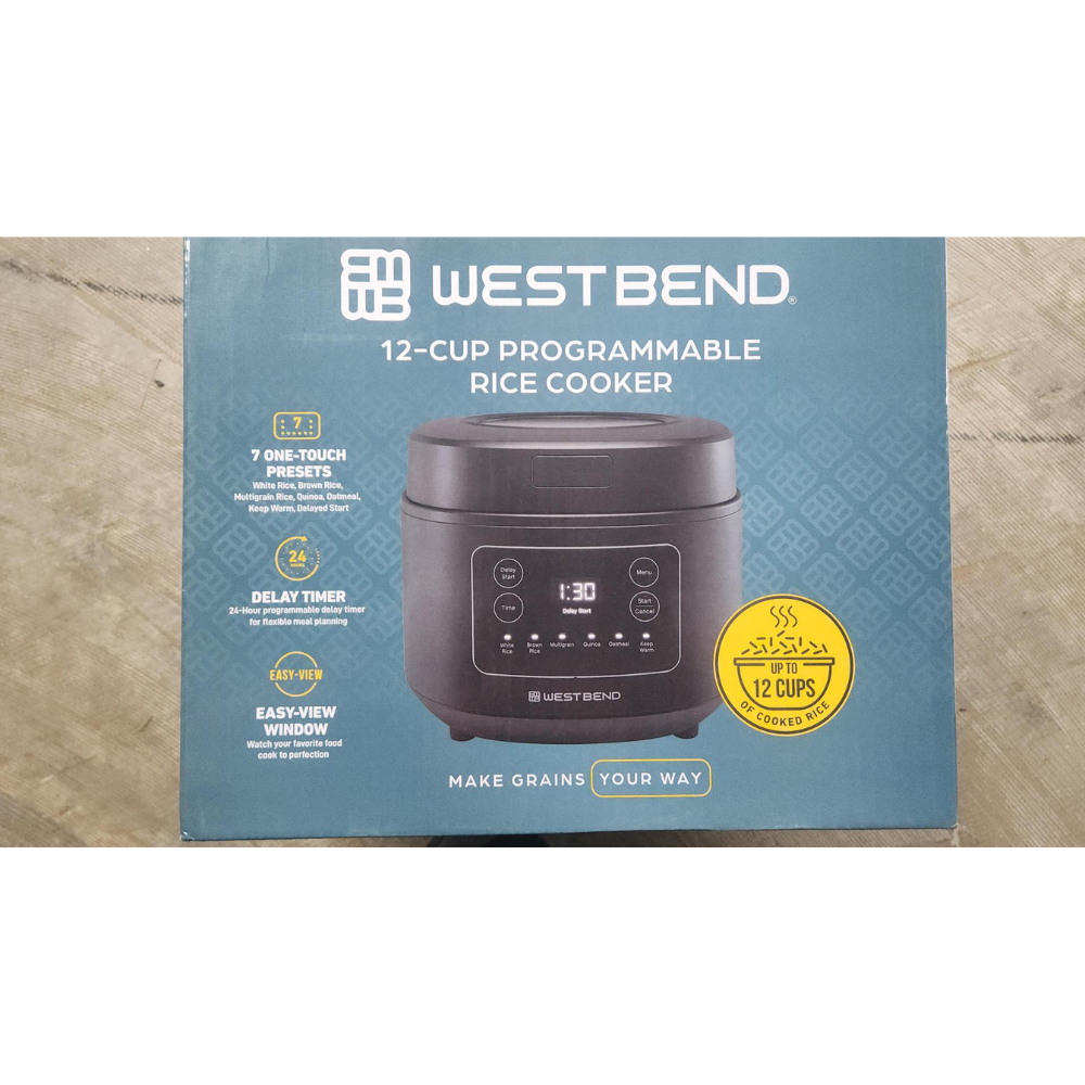 West Bend 12-Cup Multi-Function Rice Cooker
