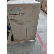 NewAir Premium Stainless Steel 126 Can Beverage Refrigerator