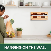 Earth's Dreams Bamboo Wrap Organizer - Countertop Storage Solution