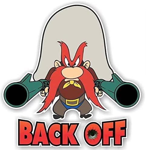 Yosemite Sam Cartoon Vinyl Sticker Decal for Car, Truck & Laptop