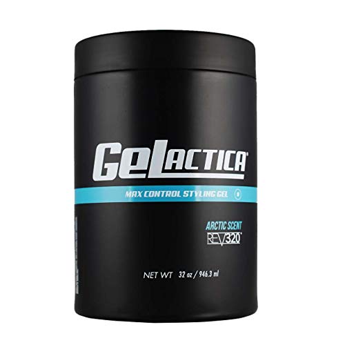 Gelactica Max Control Hair Styling Gel – Arctic Scent, 32 oz / 946.3 mL