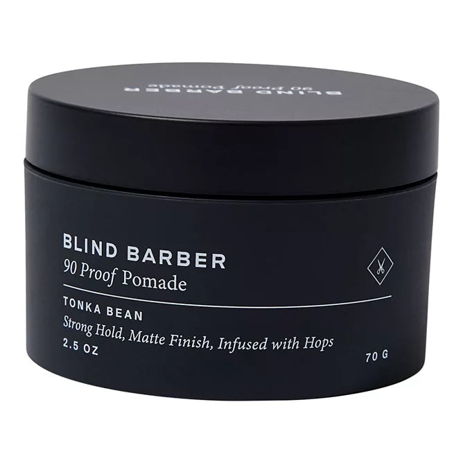Blind Barber 90 Proof Strong Hold Pomade with Matte Finish – 2.5 fl oz / 75 mL