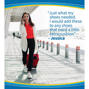 Dr. Scholl’s Air-Pillo Comfort Insoles | Ultra-Soft Cushioning Foam Inserts, Trim-to-Fit, Unisex 1 Pair