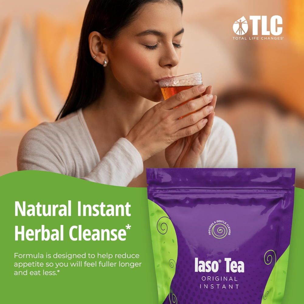 IASO Tea Original Instant 25 Sachets – Herbal Tea by Total Life Changes (TLC) | Dietary Supplemen