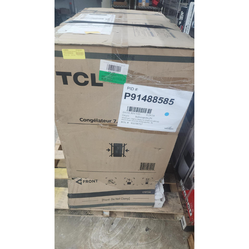 TCL 7.0 Cu. Ft. Chest Freezer, White, Garage Ready, CF073W