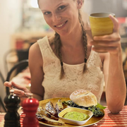 Earth's Dreams Bamboo Dinnerware Set - Reusable Eco-Friendly Dishes