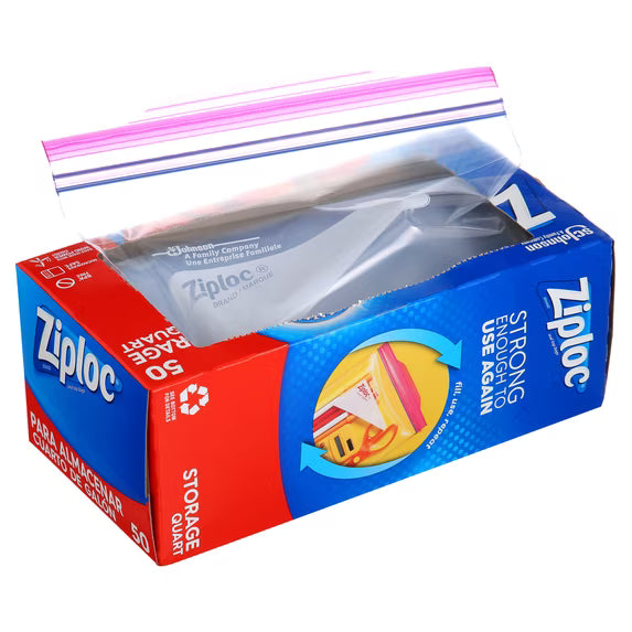 Ziploc Storage Bags Variety Pack – Multiple Sizes, Resealable Food Storage Bags, 347 Count