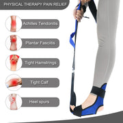 Adjustable Calf & Foot Stretcher Strap – Deep Stretch for Flexibility & Mobility