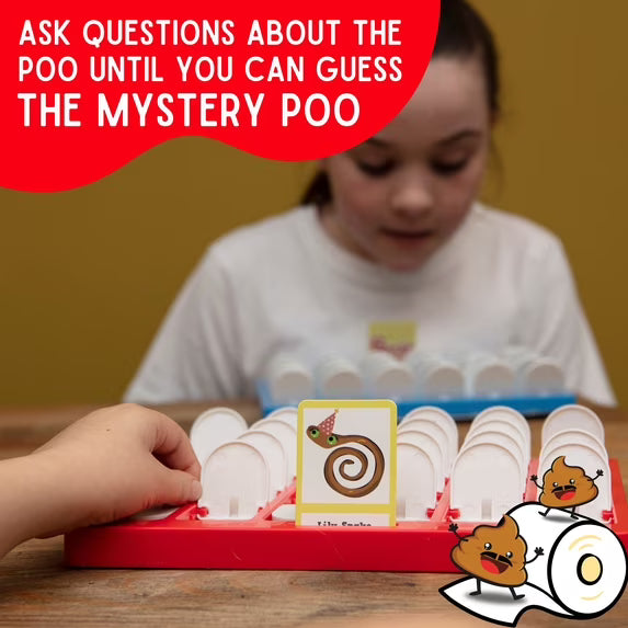 Boxer Gifts Guess Poo? Funny Guessing Board Game for Kids Ages 6+ – 2 Players