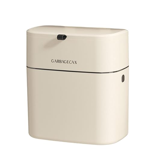 Wall-Mounted Hanging Trash Bin with Lid | Kitchen Cabinet Door Garbage Can | Space-Saving Waste Basket for Home & Kitchen