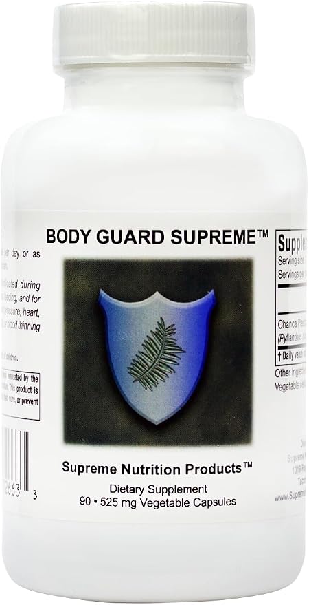 Supreme Nutrition Body Guard Supreme Herbal Dietary Supplement – 90 Vegetable Capsules