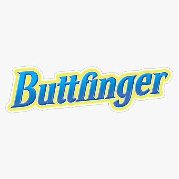 CNW Studio Buttfinger Vinyl Sticker – 5-Inch Waterproof Funny Decal