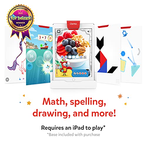 Osmo Genius Starter Kit – Interactive Electronic Educational Learning Games for iPad & iPhone, 5 Games, Ages 6–10
