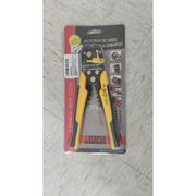 3-in-1 Wire Stripper Tool | Cutter, Crimper & Adjustable Cable Stripper (Yellow)