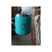 Thyself Insulated Coffee Mug with Handle - 14 oz Stainless Steel Travel Cup