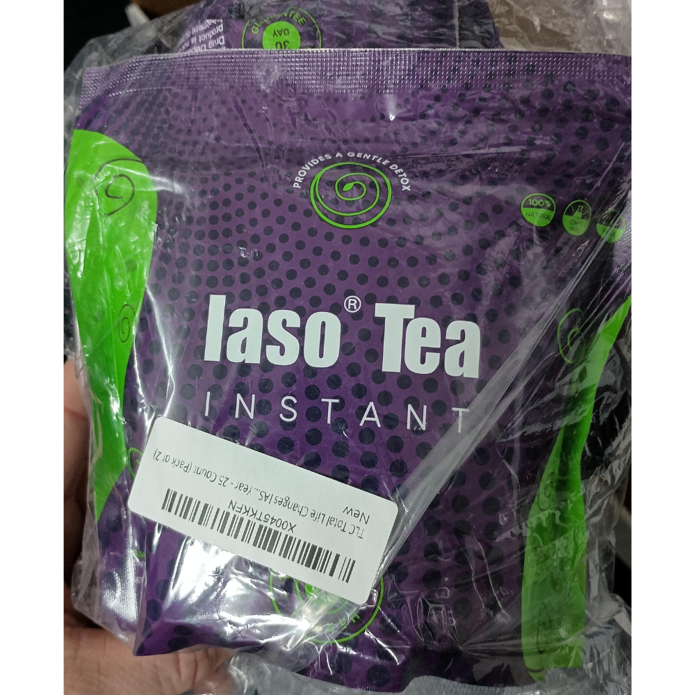 IASO Tea Original Instant 25 Sachets – Herbal Tea by Total Life Changes (TLC) | Dietary Supplemen