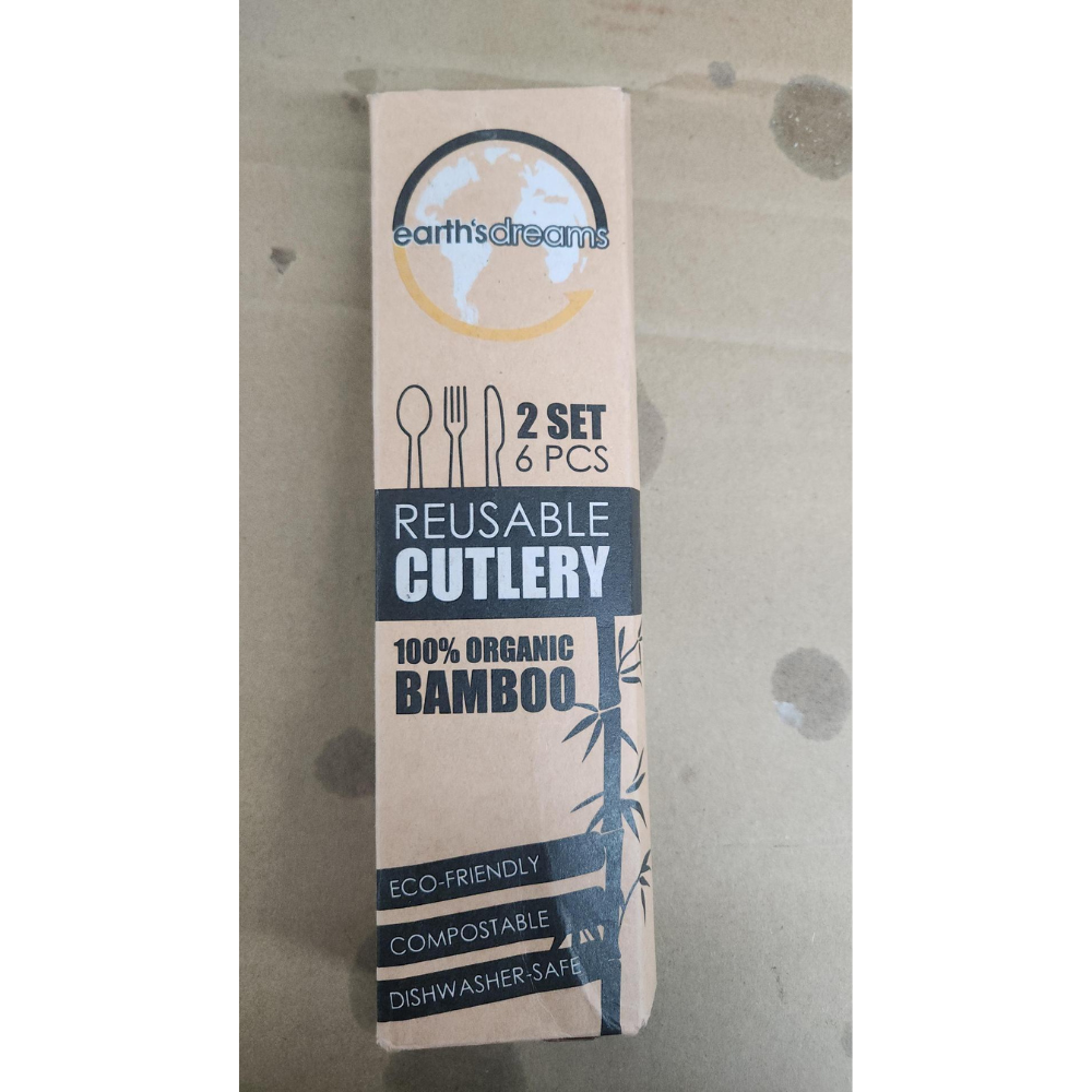 Earth's Dreams 2 set 6 pieces Reusable Cutlery