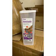 Buddeez Sandwich Size Bread Buddy Dispenser - Plastic Bread Box