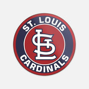 Cardinal Bird Logo Baseball Sport The City of St. Louis Die-Cut Vinyl Sticker Decal 5'' X 5''