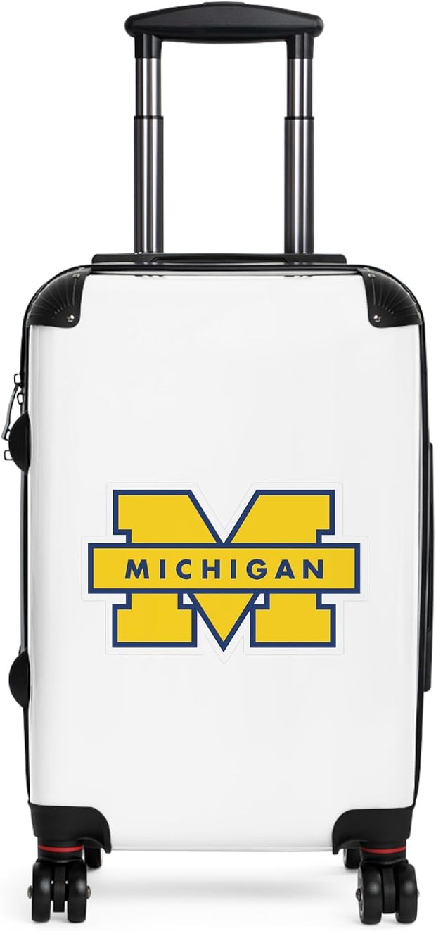 Michigan Wolverines M Logo Yellow Vinyl Die-Cut Sticker Decal – 3 Inch
