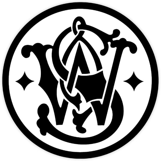 Smith & Wesson SW Logo 3-Inch Vinyl Sticker Decal for Cars & Windows